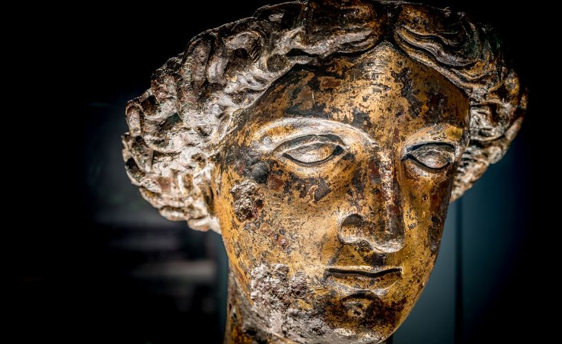 Sulis Minerva statue at The Roman Baths